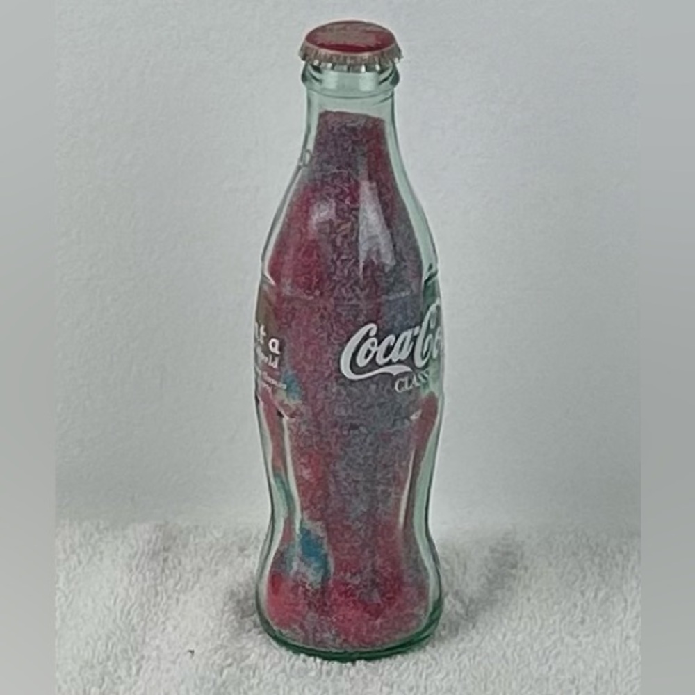 1996 Coca-Cola 8oz. Bottle "Atlanta Welcomes the World" Centennial Olympic Games